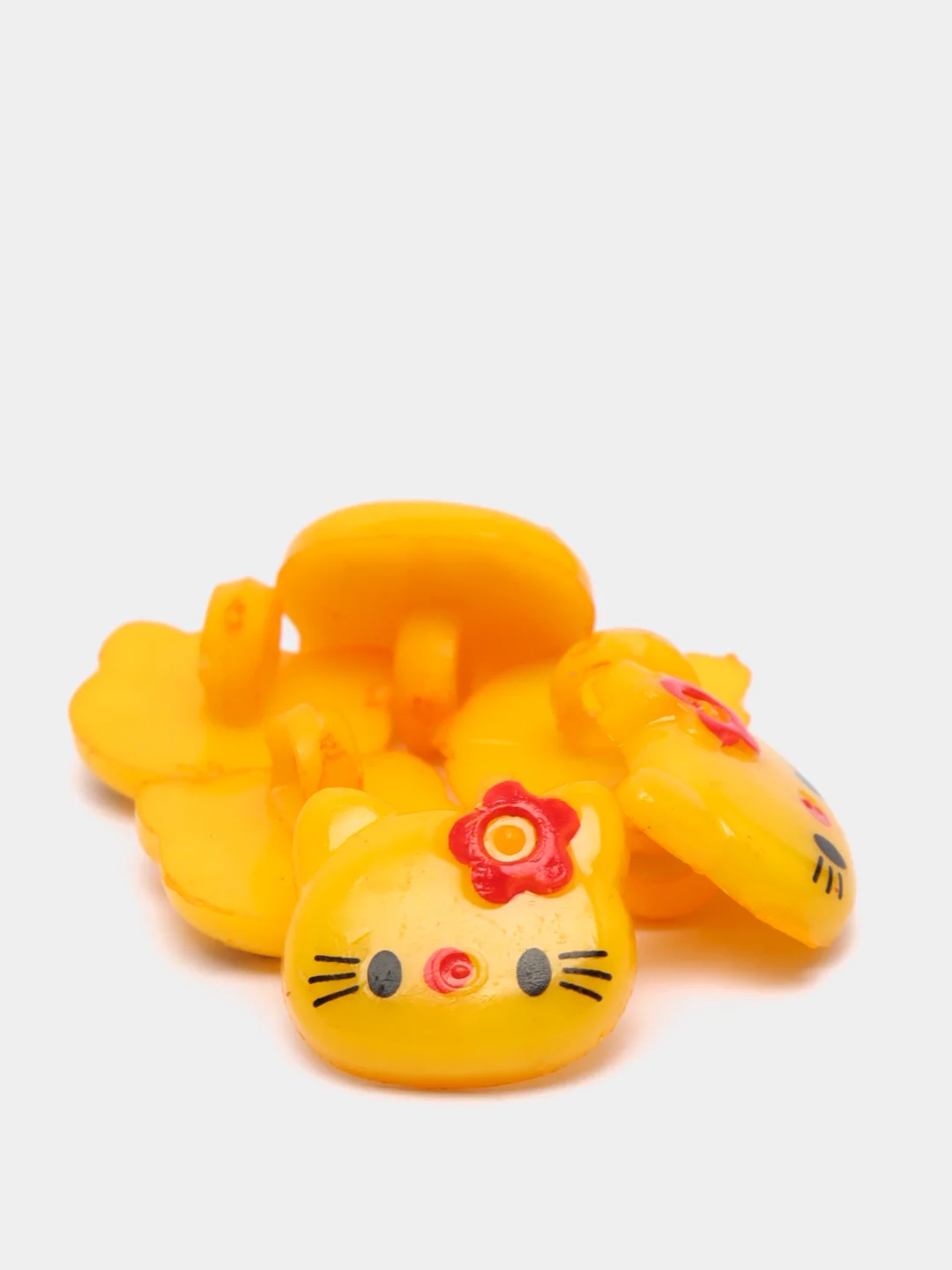 Манго пуговицы декоративные на ножке "Hello kitty", пластиковые