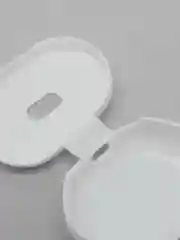 Белый чехол для наушников Xiaomi Redmi Airdots / Airdots S / Airdots 2 силиконовый аирдотс