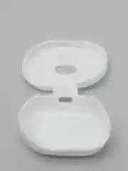 Белый чехол для наушников Xiaomi Redmi Airdots / Airdots S / Airdots 2 силиконовый аирдотс
