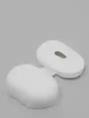Белый чехол для наушников Xiaomi Redmi Airdots / Airdots S / Airdots 2 силиконовый аирдотс