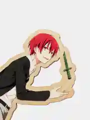 Черный деревянная 2д фигурка по аниме "Класс Убийц / Ansatsu Kyoushitsu"