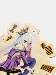 Аметистовый деревянная 2д фигурка по аниме "Нет игры - нет жизни / No Game No Life"