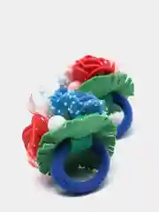 Синий резиночки для девочек