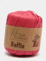 Тёмно-розовый пряжа Fibranatura Raffia 100% Вискоза 40г 90м рафия фибра натура