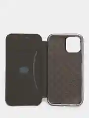 Серый чехол-книжка iPhone 5, 5S, SE, 6, 6S, 7, 8, SE, X, XS, XR, 11, 12, 13, Pro, Max, Mini