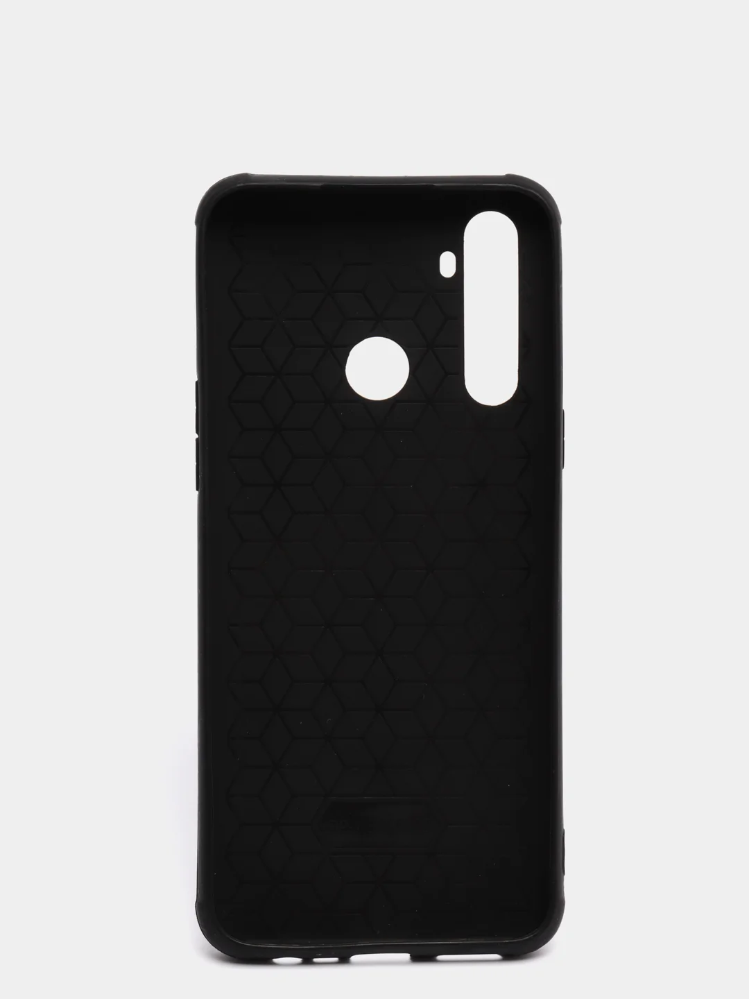 Темно-синий чехол Realme C3 / 5 / 6i Реалми С3 / 6ай силиконовый (имитация кожи)