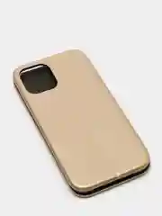 Золотой чехол-книжка iPhone 5, 5S, SE, 6, 6S, 7, 8, SE, X, XS, XR, 11, 12, 13, Pro, Max, Mini