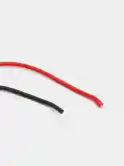 Кабель 16AWG луженая медь 1*1.3мм (термостойкий силикон 252 жилы) (1м красный + 1м черный)