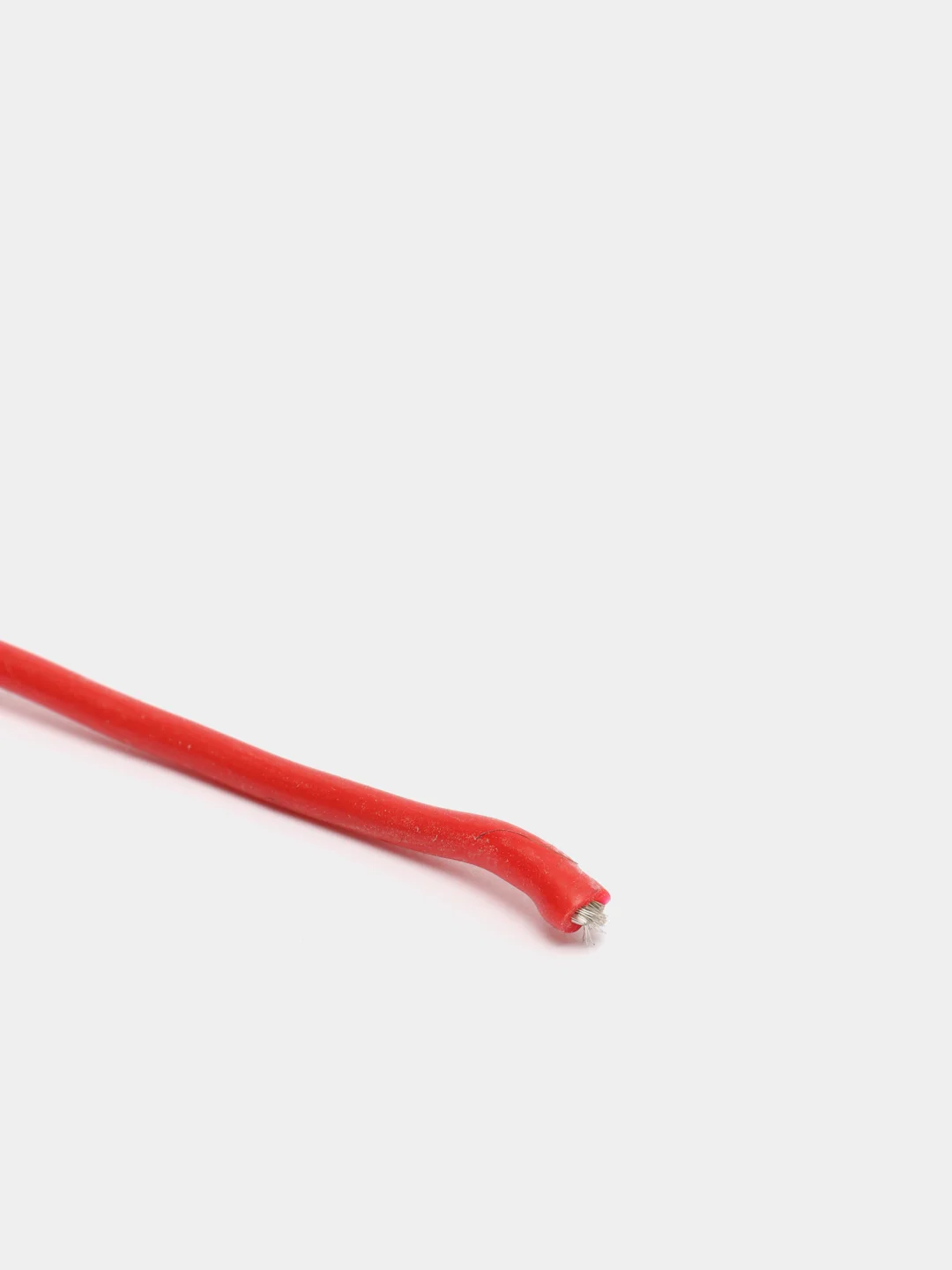 Кабель 16AWG луженая медь 1*1.3мм (термостойкий силикон 252 жилы) (1м красный + 1м черный)