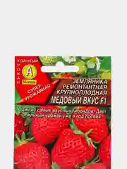 Семена Земляника ремонтантная крупноплодная "Медовый вкус F1", 7 штук