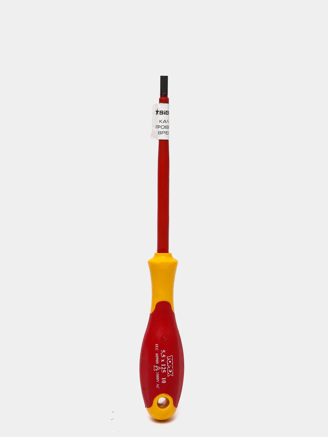 Шлицевая отвертка TOPEX, 1000 В
