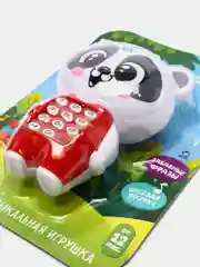 Белый игрушка музыкальная, обучение счету, от 1 года