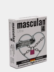 Презервативы Masculan 4 Ultra, ультрапрочные, 3 штуки
