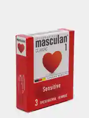 Презервативы Masculan 1 Classic нежные, 3 штуки
