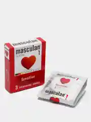 Презервативы Masculan 1 Classic нежные, 3 штуки