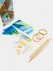 Бронзовый летающая игрушка. Сделай сам. Конструктор. Воздушный змей