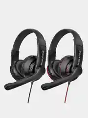 Наушники игровые с микрофоном BO102, проводные, полноразмерные, mini Jack 3.5 мм