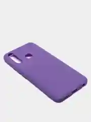 Лавандовый чехол силиконовый  Vivo Y17 / Y19 / Y20 / Y30 /