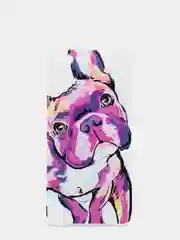 Фиолетовый чехол для Apple iPhone 6/6s / 6 Plus/6s Plus / 7/8 / 7 Plus/8 Plus / 11 / 11 PRO / 11 PRO MAX / XS Max / XR / X/XS силиконовый Собаки, 3 вида