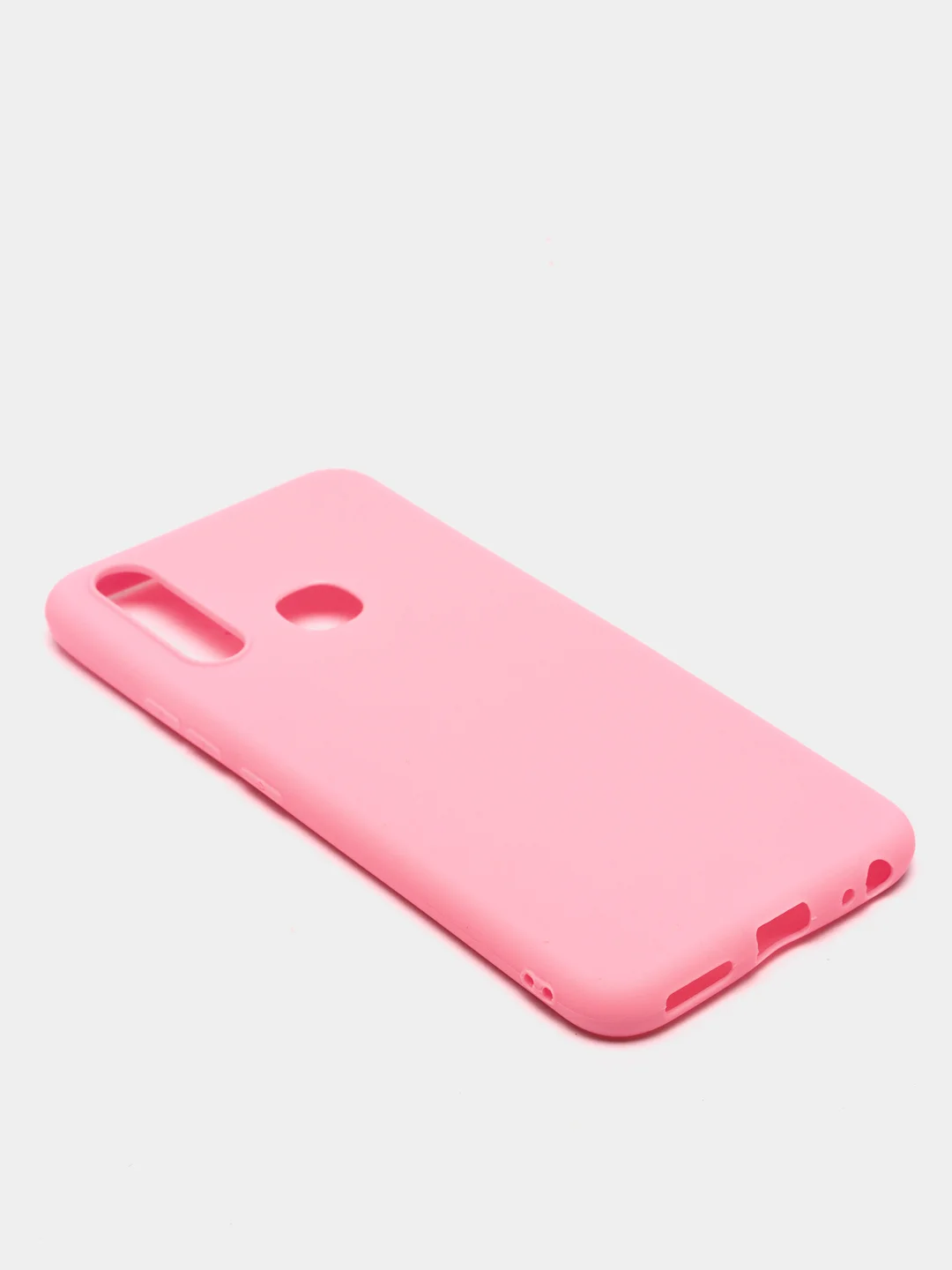 Розовый чехол силиконовый  Vivo Y17 / Y19 / Y20 / Y30 /