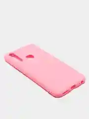 Розовый чехол силиконовый  Vivo Y17 / Y19 / Y20 / Y30 /