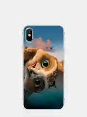 Синий чехол для Apple iPhone 6/6s / 6 Plus/6s Plus / 7/8 / 7 Plus/8 Plus / 11 / 11 PRO / 11 PRO MAX / XS Max / XR / X/XS силиконовый Животные, 3 вида