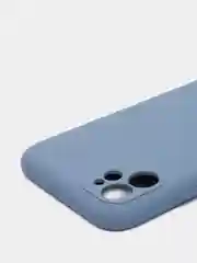 Серый чехол iPhone 11 13 12 Pro Mini силиконовый ( Айфон Про Мини )