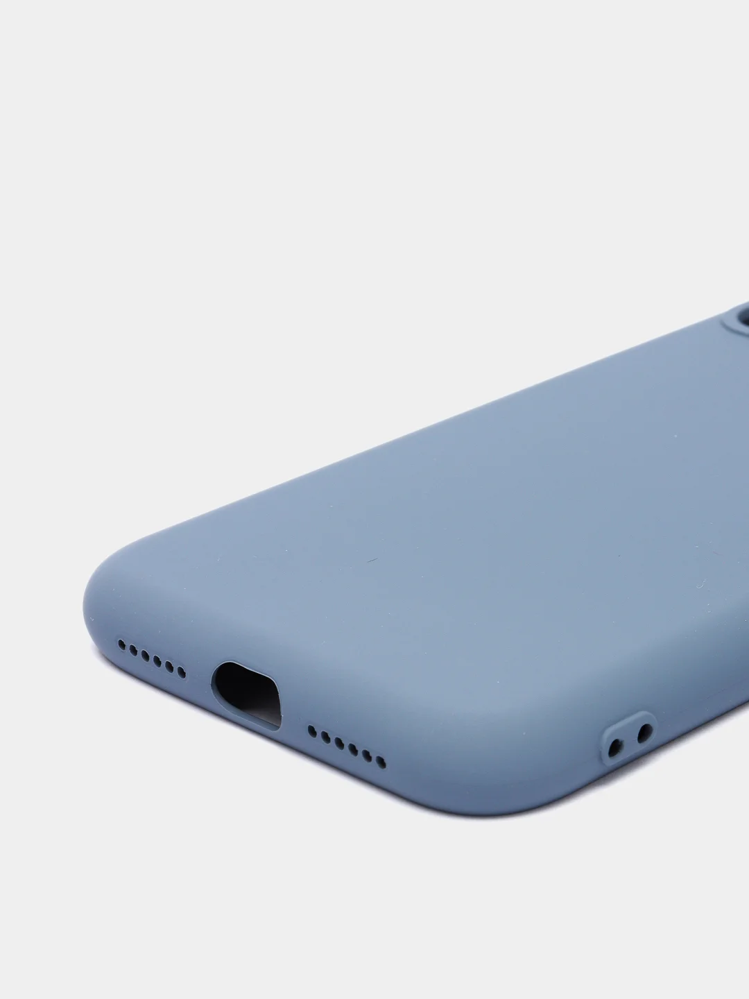 Серый чехол iPhone 11 13 12 Pro Mini силиконовый ( Айфон Про Мини )
