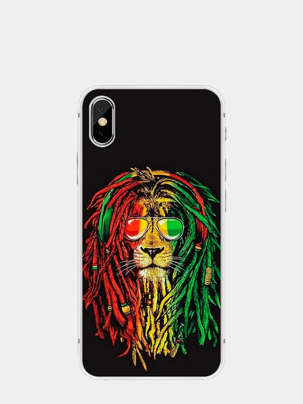 Чехол для Apple iPhone 6/6s / 6 Plus/6s Plus / 7/8 / 7 Plus/8 Plus / 11 / 11 PRO / 11 PRO MAX / XS Max / XR / X/XS силиконовый Лев, 3 вида