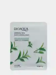 Синий тканевая маска для лица с природными компонентами, увлажняющая