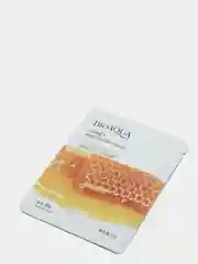 Желтый тканевая маска для лица с природными компонентами, увлажняющая