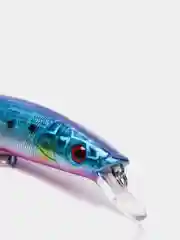 Синий cекционный 3D воблер (14см, 21гр)