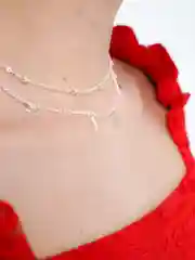 Серебряный цепочка женская на шею, с подвеской