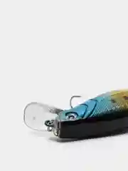 Голубой cекционный 3D воблер (10,5см, 15гр)