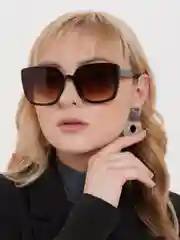 Коричневый солнцезащитные очки
