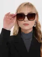 Коричневый солнцезащитные очки