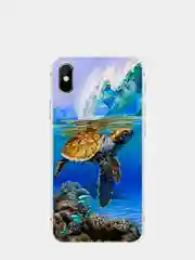 Белый чехол для Apple iPhone 6/6s / 6 Plus/6s Plus / 7/8 / 7 Plus/8 Plus / 11 / 11 PRO / 11 PRO MAX / XS Max / XR / X/XS силиконовый Черепаха, 3 вида