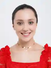 Золотой цепочка женская на шею, с подвеской