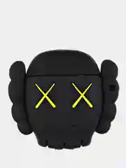 Черный силиконовый чехол для Apple AirPods 1/2, в разных формах