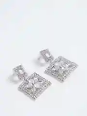 Серебряный серьги