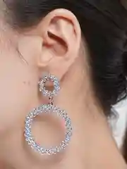 Хром серьги