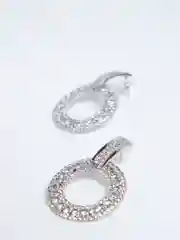 Серебряный серьги