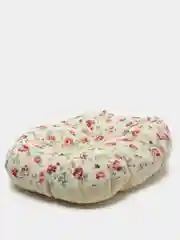 Лежанка мягкая с подушкой Нежность, хлопок для котят, кошек и щенят, 40*36*12 см