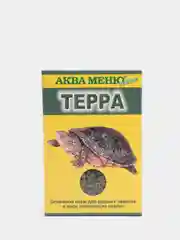 Корм АКВА МЕНЮ ТЕРРА 15гр.(гранулы) основной корм для водных черепах