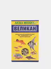 Корм АКВА МЕНЮ Великан 35 гр (большие гранулы) для аквариумных рыб крупных размеров