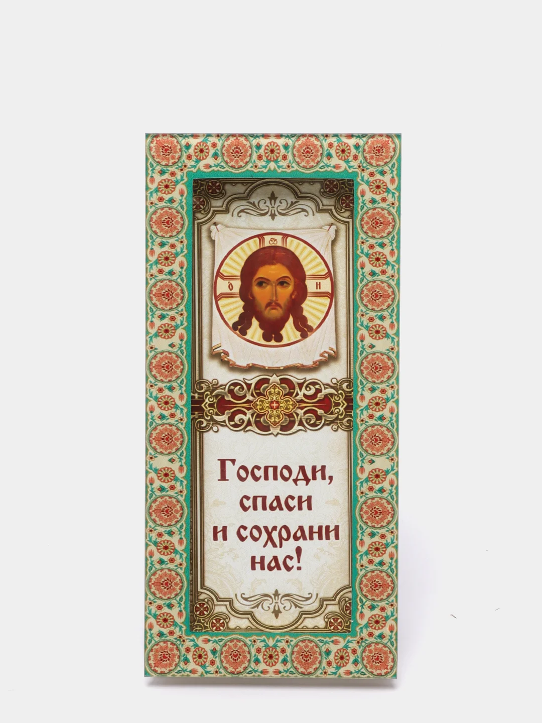 Красный икона на подставке, 17 х 8 см