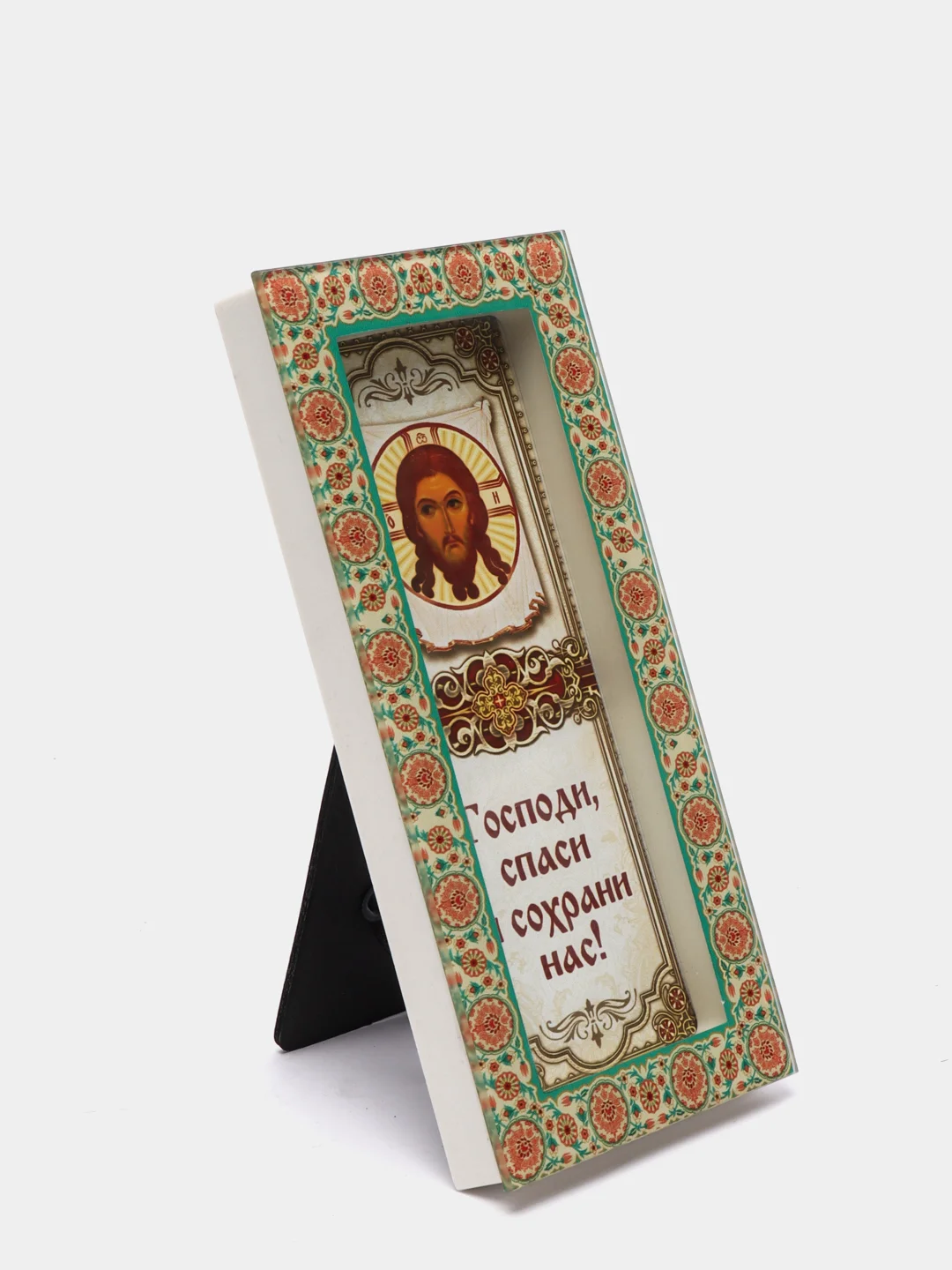 Красный икона на подставке, 17 х 8 см