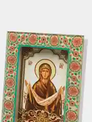 Горчичный икона на подставке, 17 х 8 см