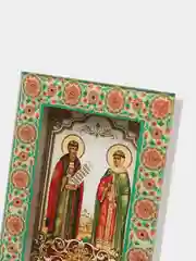 Алый икона на подставке, 17 х 8 см