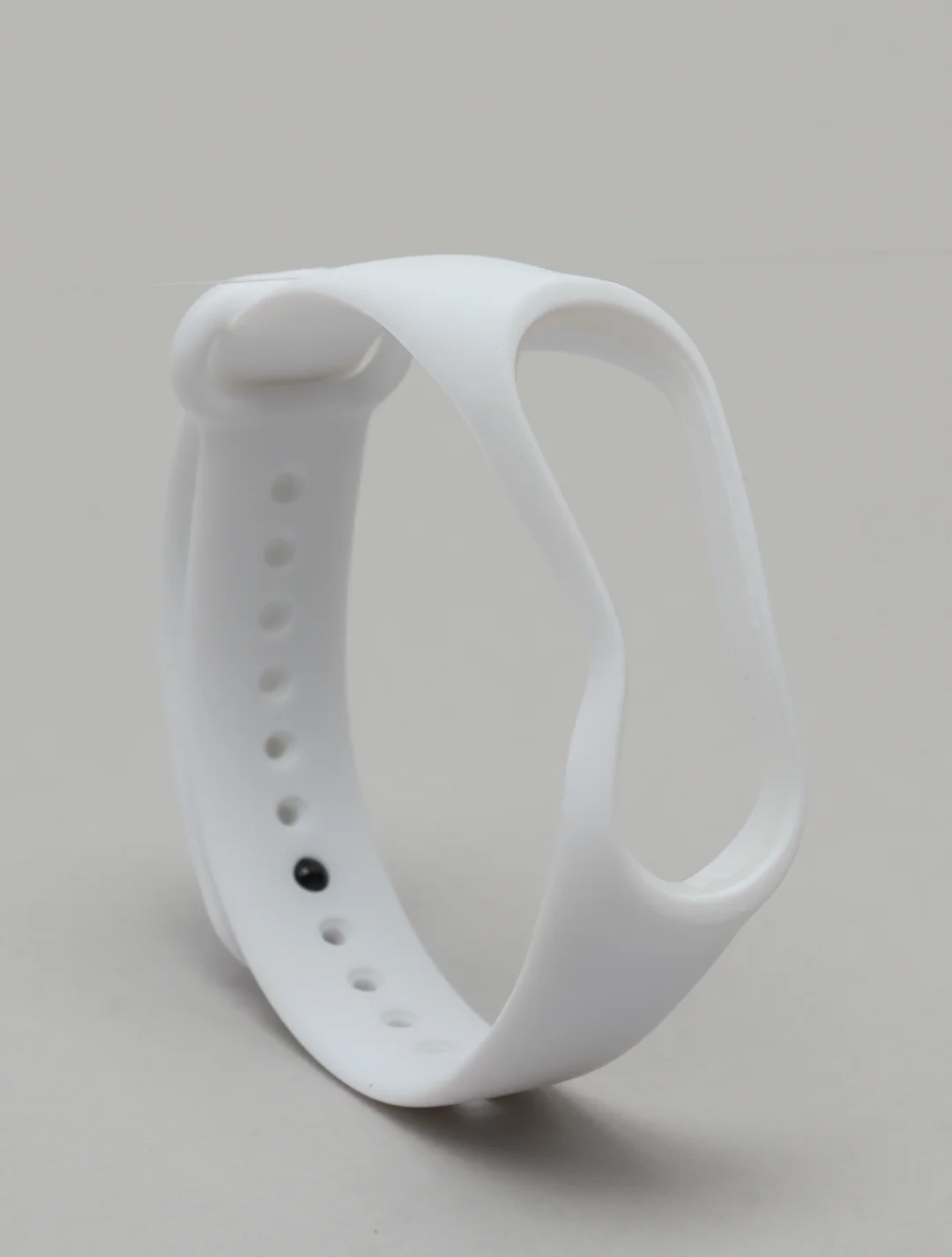 Белый силиконовый ремешок для Xiaomi Mi Band 3, Mi Band 4
